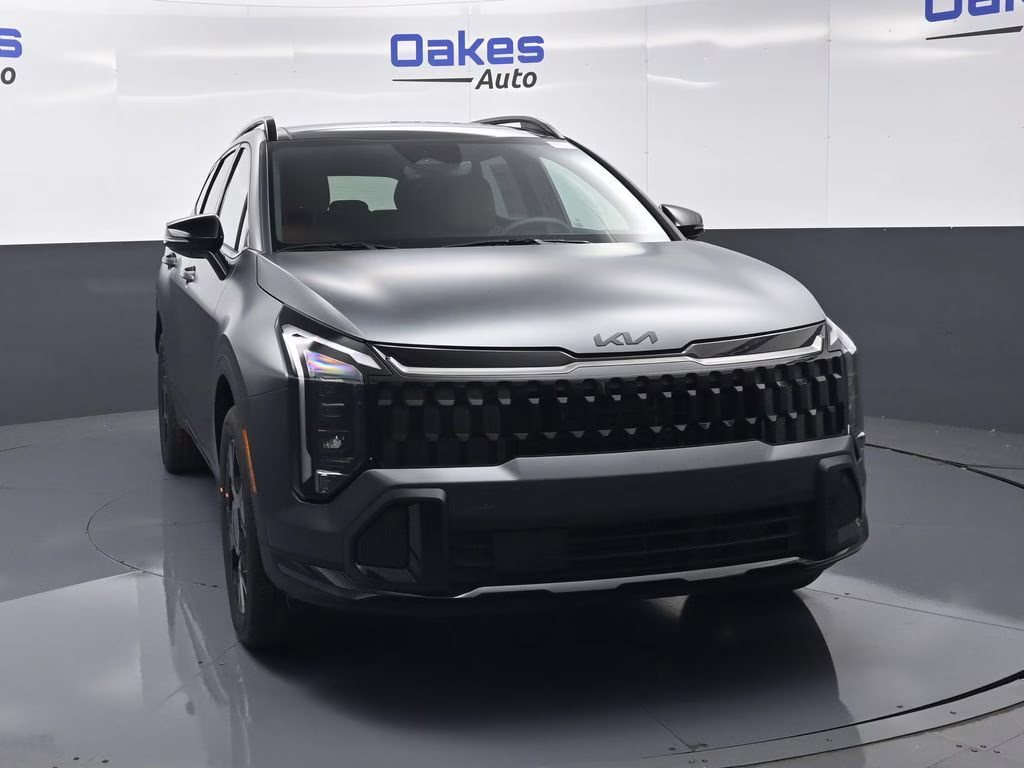 2026 Shadow Matte Gray Kia Sportage Hybrid X-Line AWD SUV