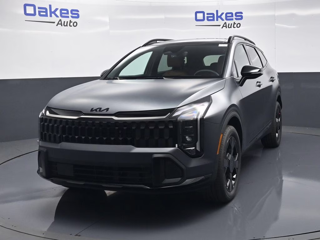 2026 Shadow Matte Gray Kia Sportage Hybrid X-Line AWD SUV