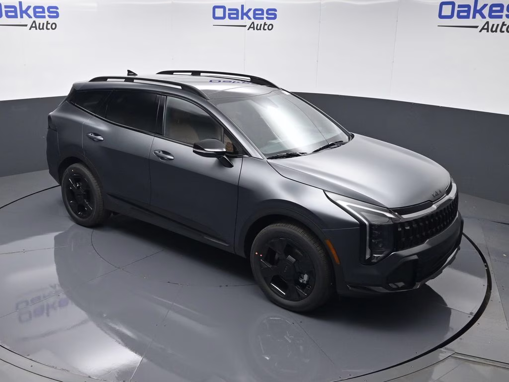 2026 Shadow Matte Gray Kia Sportage Hybrid X-Line AWD SUV
