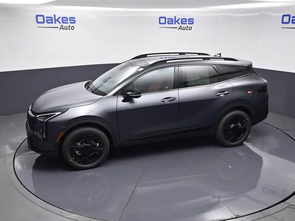 2026 Shadow Matte Gray Kia Sportage Hybrid X-Line AWD SUV