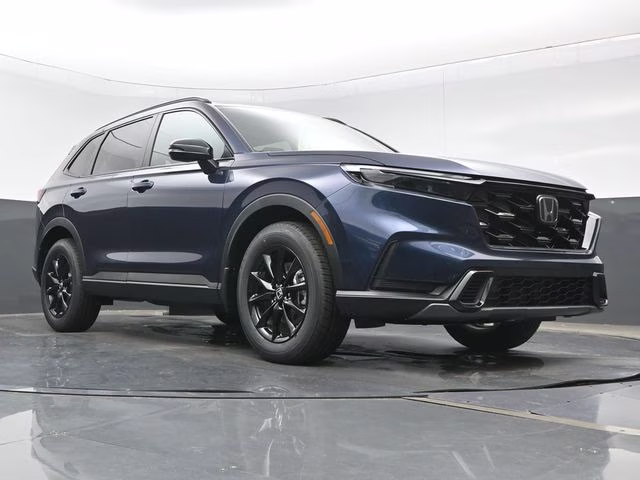 2026 Canyon River Blue Metallic Honda CR-V Hybrid Sport AWD SUV