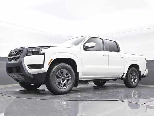2026 Glacier White Nissan Frontier SV RWD Truck