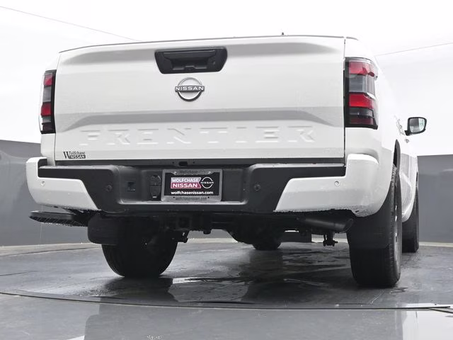 2026 Glacier White Nissan Frontier SV RWD Truck