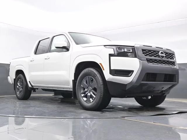2026 Glacier White Nissan Frontier SV RWD Truck