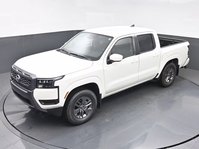 2026 Glacier White Nissan Frontier SV RWD Truck