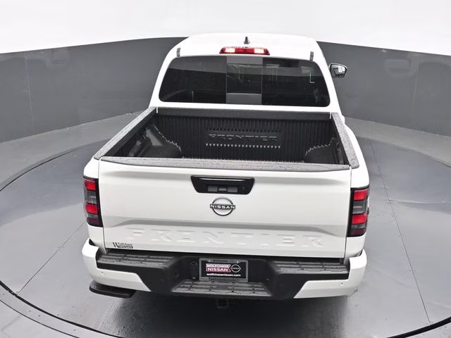 2026 Glacier White Nissan Frontier SV RWD Truck