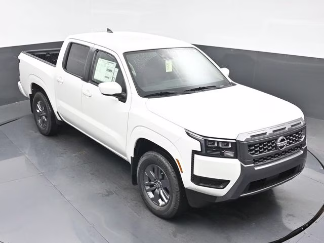 2026 Glacier White Nissan Frontier SV RWD Truck