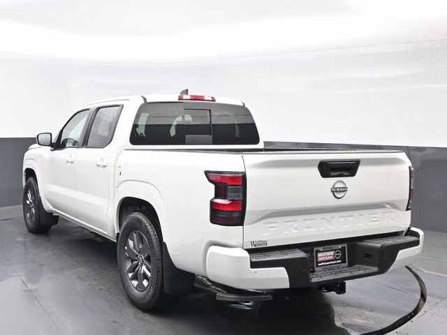 2026 Glacier White Nissan Frontier SV RWD Truck