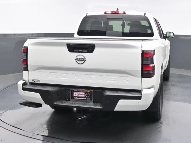 2026 Glacier White Nissan Frontier SV RWD Truck