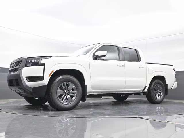 2026 Glacier White Nissan Frontier SV RWD Truck