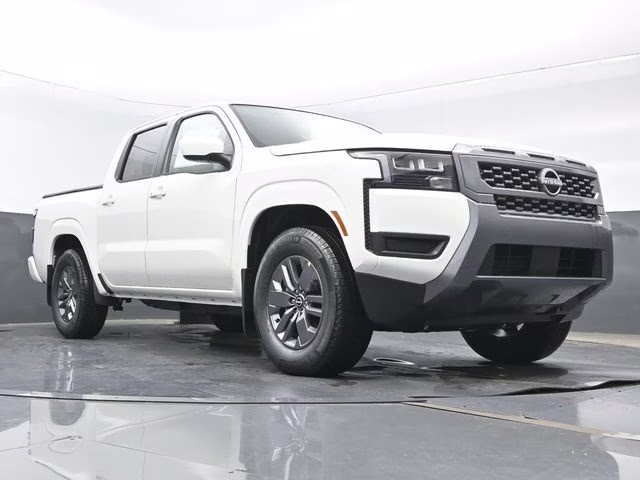 2026 Glacier White Nissan Frontier SV RWD Truck