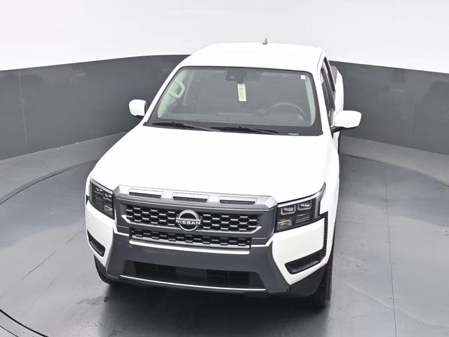 2026 Glacier White Nissan Frontier SV RWD Truck