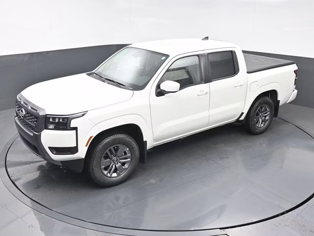 2026 Glacier White Nissan Frontier SV RWD Truck