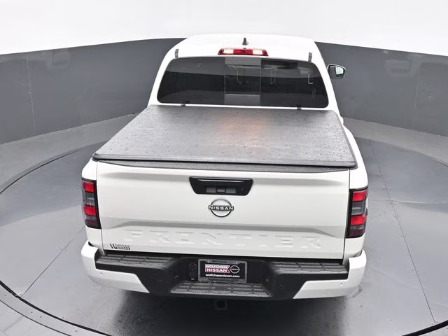 2026 Glacier White Nissan Frontier SV RWD Truck