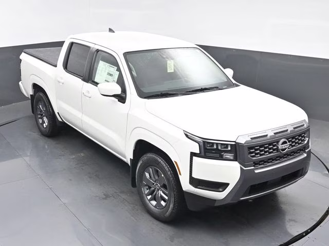 2026 Glacier White Nissan Frontier SV RWD Truck