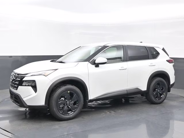 2026 Everest White Pearl Tricoat Nissan Rogue SV FWD SUV
