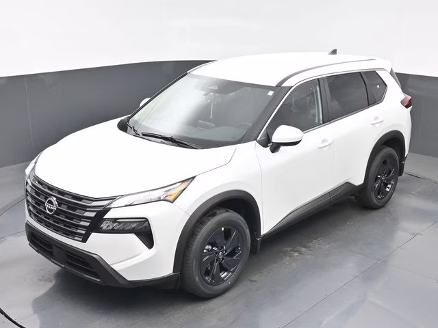 2026 Everest White Pearl Tricoat Nissan Rogue SV FWD SUV
