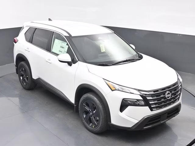 2026 Everest White Pearl Tricoat Nissan Rogue SV FWD SUV