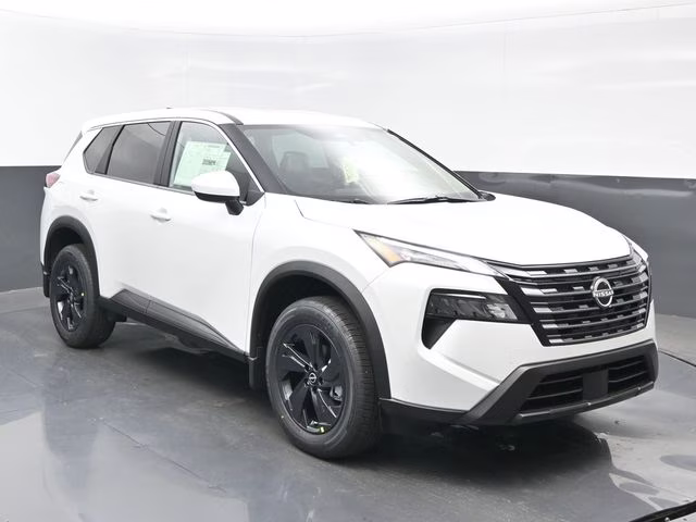 2026 Everest White Pearl Tricoat Nissan Rogue SV FWD SUV
