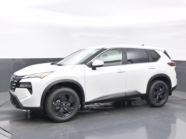 2026 Everest White Pearl Tricoat Nissan Rogue SV FWD SUV