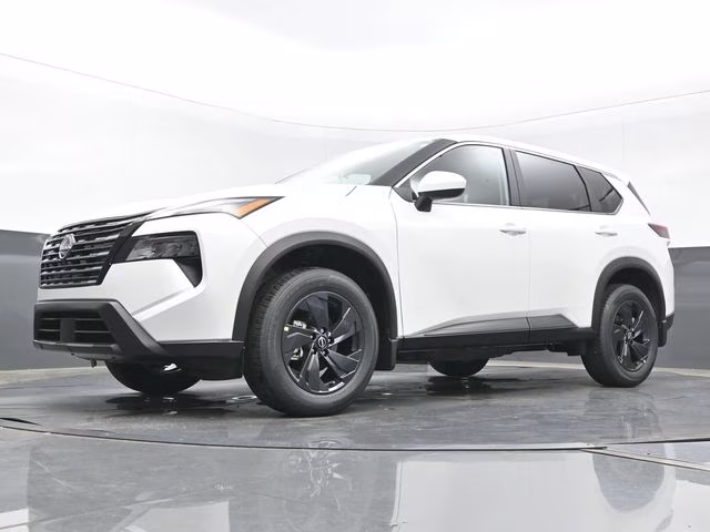 2026 Everest White Pearl Tricoat Nissan Rogue SV FWD SUV