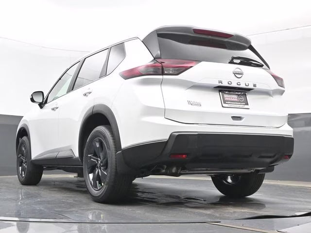 2026 Everest White Pearl Tricoat Nissan Rogue SV FWD SUV