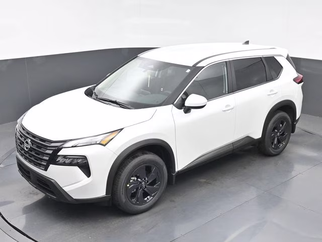 2026 Everest White Pearl Tricoat Nissan Rogue SV FWD SUV