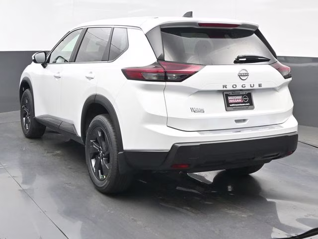 2026 Everest White Pearl Tricoat Nissan Rogue SV FWD SUV