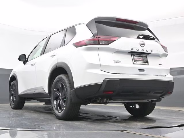 2026 Everest White Pearl Tricoat Nissan Rogue SV AWD SUV