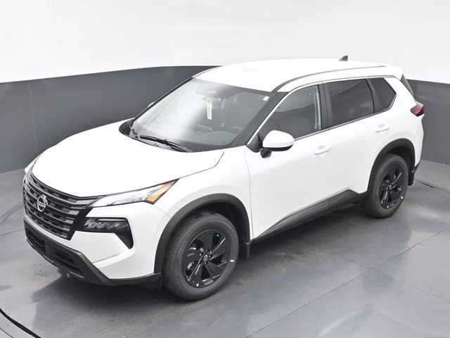 2026 Everest White Pearl Tricoat Nissan Rogue SV AWD SUV