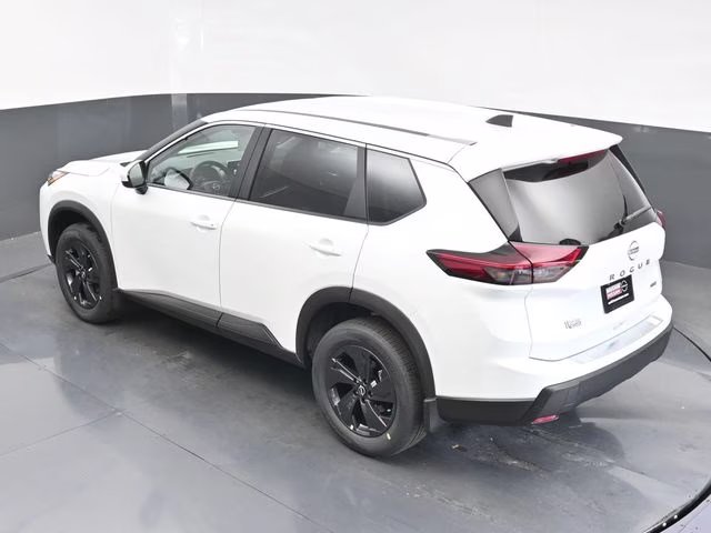 2026 Everest White Pearl Tricoat Nissan Rogue SV AWD SUV