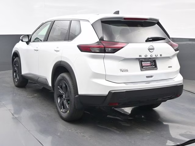 2026 Everest White Pearl Tricoat Nissan Rogue SV AWD SUV