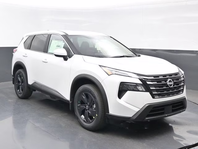 2026 Everest White Pearl Tricoat Nissan Rogue SV AWD SUV