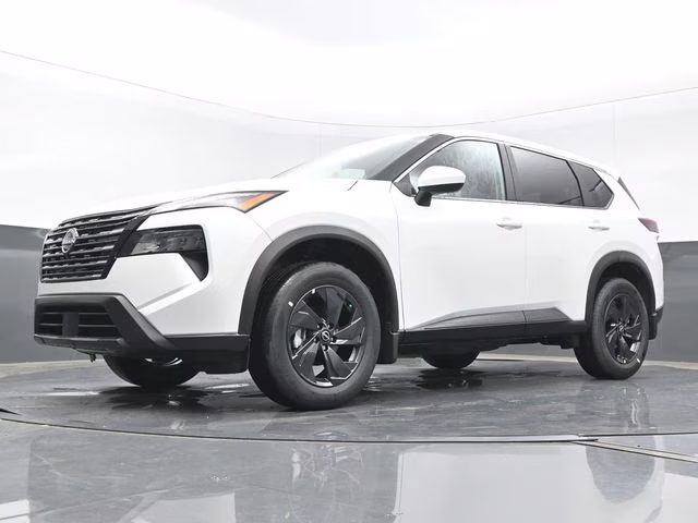 2026 Everest White Pearl Tricoat Nissan Rogue SV AWD SUV