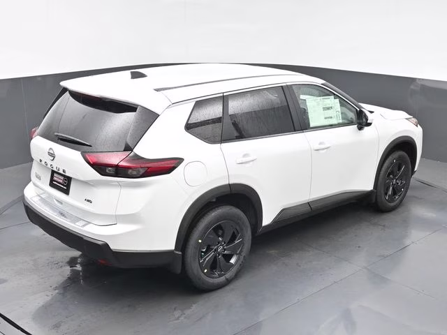 2026 Everest White Pearl Tricoat Nissan Rogue SV AWD SUV