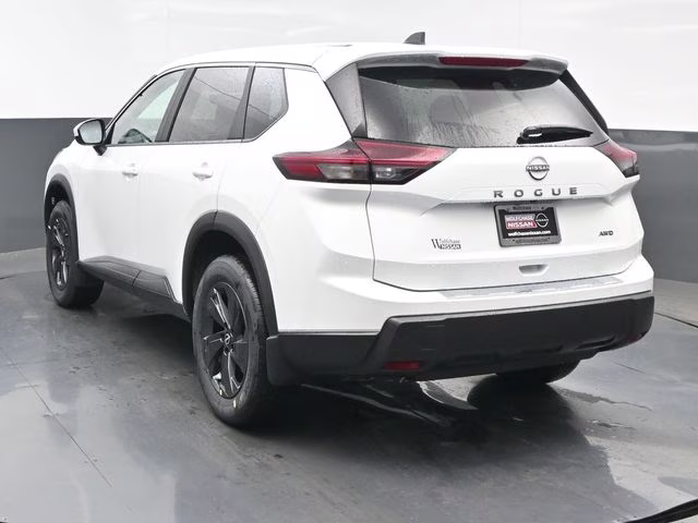 2026 Everest White Pearl Tricoat Nissan Rogue SV AWD SUV