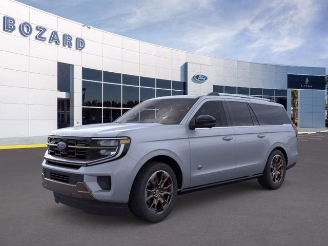 2026 Glacier Gray Metallic Tri-Coat Ford Expedition Max King Ranch 4X4 SUV