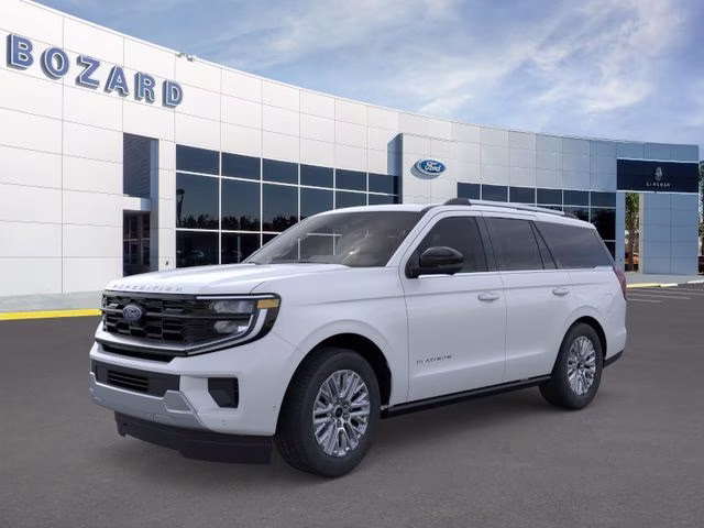 2026 Space Silver Metallic Ford Expedition Platinum 4X4 SUV