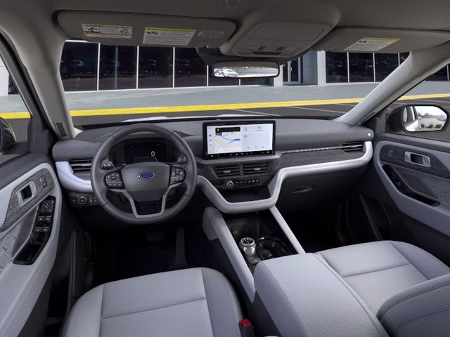 2026 Space White Metallic Ford Explorer Platinum 4X4 SUV