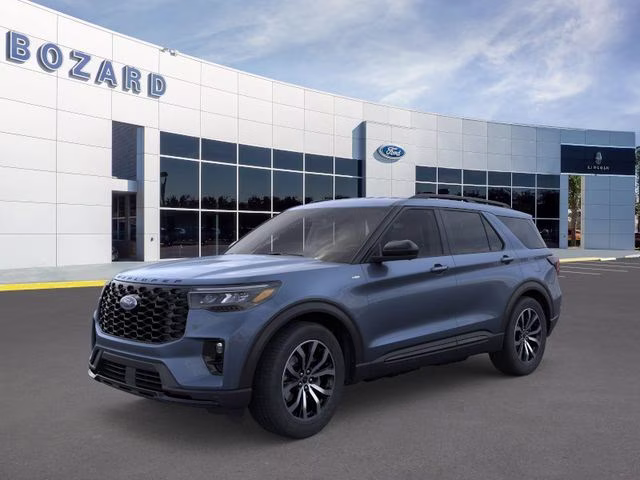2026 Vapor Blue Metallic Ford Explorer ST-Line 4X4 SUV