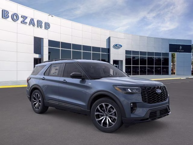 2026 Vapor Blue Metallic Ford Explorer ST-Line 4X4 SUV