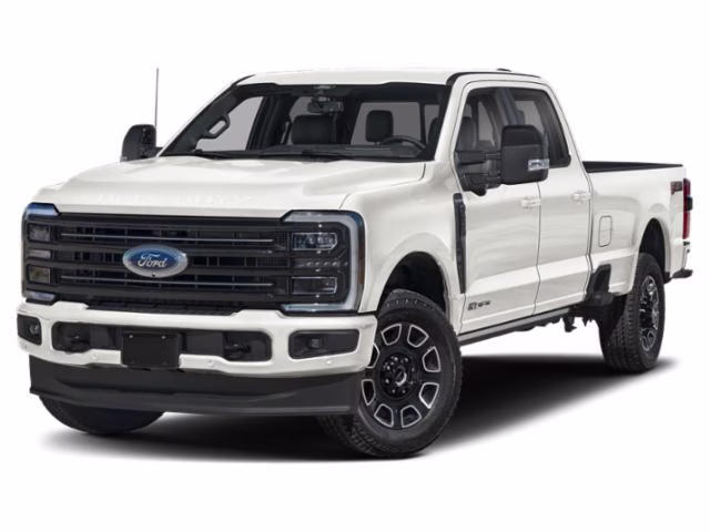2026 Star White Metallic Tri-Coat Ford Super Duty F-350 SRW Platinum 4X4 Truck