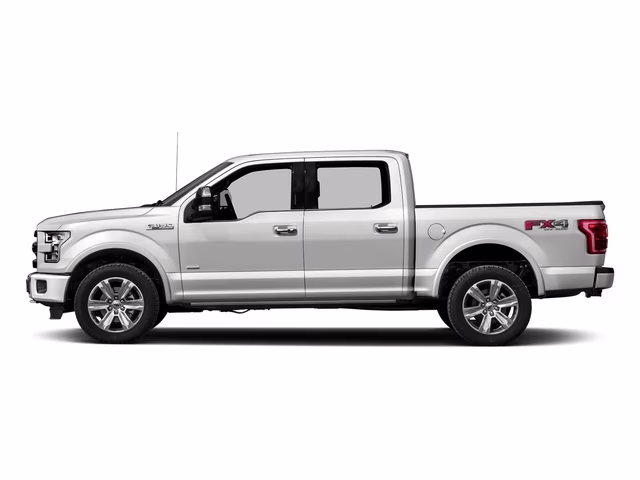 2017 White Platinum Ford F-150 Platinum 4X4 Truck