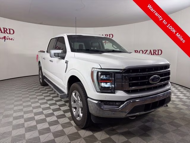 2023 White Metallic Ford F-150 Lariat 4X4 Truck