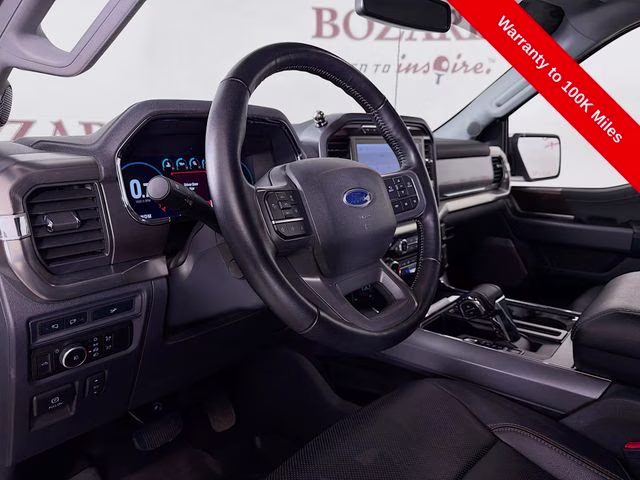2023 White Metallic Ford F-150 Lariat 4X4 Truck
