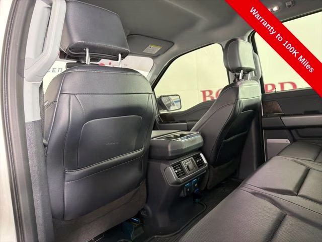 2023 White Metallic Ford F-150 Lariat 4X4 Truck