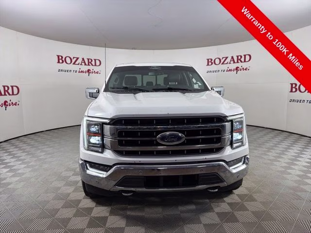 2023 White Metallic Ford F-150 Lariat 4X4 Truck