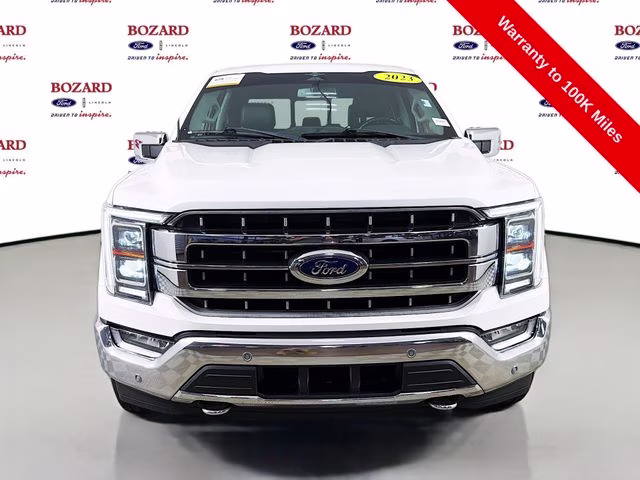 2023 White Metallic Ford F-150 Lariat 4X4 Truck