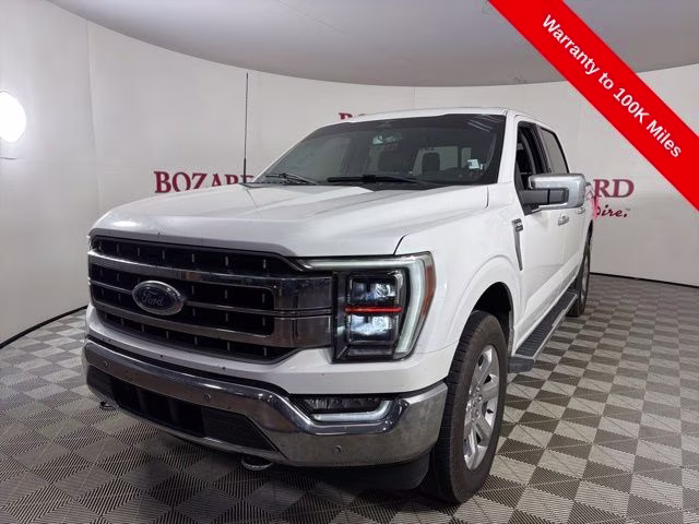 2023 White Metallic Ford F-150 Lariat 4X4 Truck