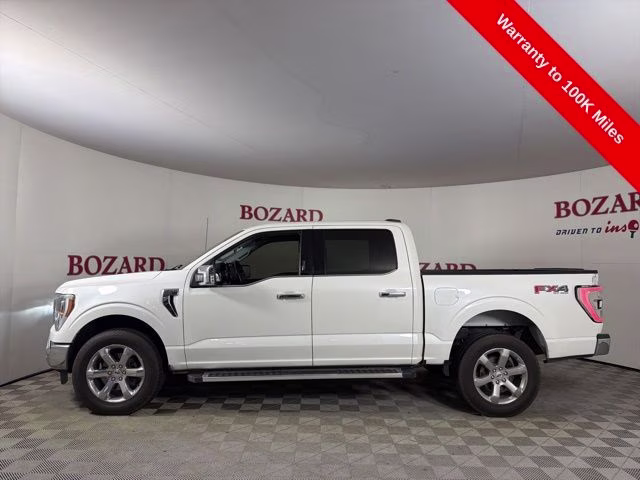 2023 White Metallic Ford F-150 Lariat 4X4 Truck